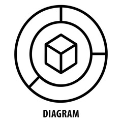 Diagram, chart, graph, data visualization, analysis, presentation, diagram icon, business, statistics, information, infographic, report, analytics