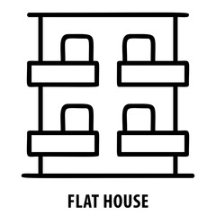 Flat house, apartment, residential building, flat house icon, real estate, housing, apartment complex, living space, modern architecture, city living, home, residential area, urban living