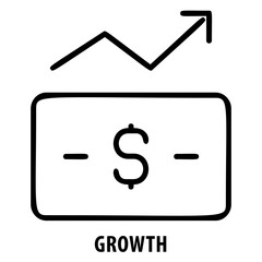 Growth, progress, improvement, growth icon, development, growth symbol, success, advancement, evolution, progress concept, flourishing, prosperity, economic growth, business growth