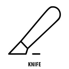 Knife, cutting tool, kitchen knife, knife icon, sharp, kitchen utensil, blade, kitchenware, cutlery, cooking, culinary, knife symbol, chopping, slicing, kitchen tool