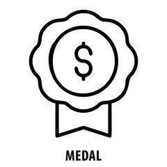 Medal, award, honor, medal icon, achievement, success, winner, victory, recognition, prize, trophy, competition, medal symbol, excellence, honor badge