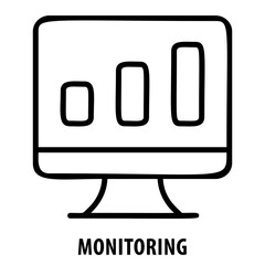 Monitoring, surveillance, monitoring icon, supervision, observation, control, surveillance icon, security, supervision concept, monitoring system, watching, watchful, monitoring equipment