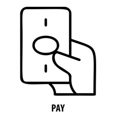 Pay, payment, pay icon, money, financial transaction, payment symbol, currency, finance, payment concept, transaction, pay online, pay symbol, commerce, economic, cashless