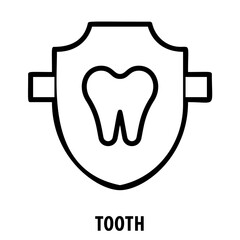 Tooth, dental, dentist, oral health, Tooth icon, dentistry, dental care, tooth icon, clean teeth, hygiene, dental health, teeth icon, healthcare, tooth symbol