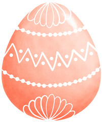 Cute Watercolor Easter Eggs Clipart for Spring Celebrations