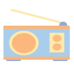 Radio Day Illustration Element Sticker