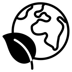 green earth planet concept, icon, world ecology, nature global protect, logo eco environment, globe with leafs