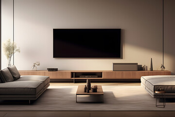 A modern living room