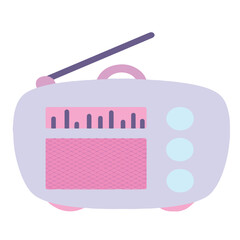 Radio Day Illustration Element Sticker