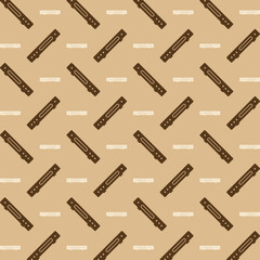 DVD Player trendy repeating pattern brown abstract background vector illustration