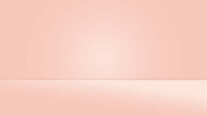 vector simple peach background and backdrop studio design