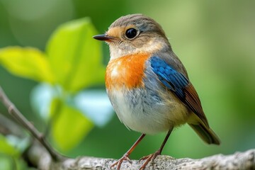 Fototapeta premium robin on a branch