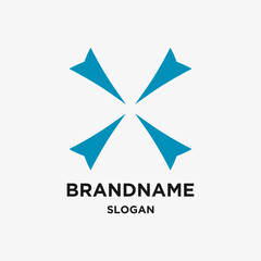 Logo Letter X company design