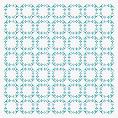 Seamless pattern with snowflakes