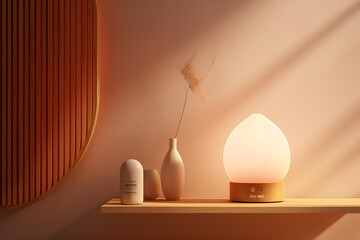  A room with a adjustable aromatherapy diffuser - obrazy, fototapety, plakaty