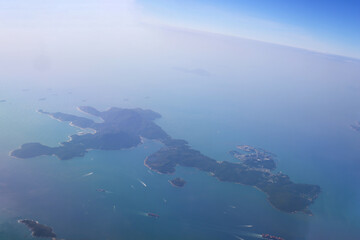 Nov 25 2023 the Lamma Island sea landscape, hong kong