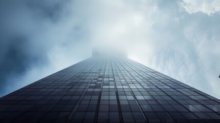 Skyward Solitude: The Deserted Skyscraper