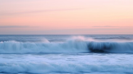 Naklejka na ściany i meble The Symphony of Waves: A Seascape's Melody