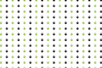 Cannabis leaf background