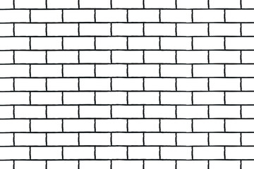 Grunge brick wall lines