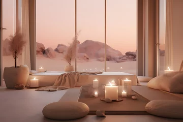 Poster Cozy spa relaxation room © sugastocks