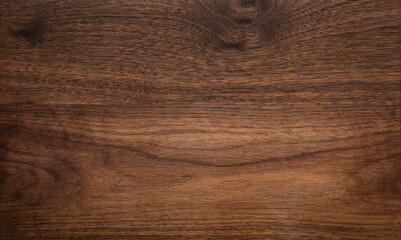 Walnut wood texture background. Walnut plank top.	