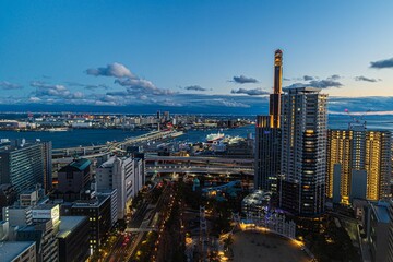 Obraz premium 都市夜景