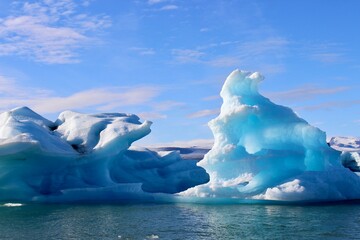Iceland Blue ice diamond beach 