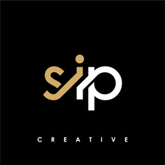 SIP Letter Initial Logo Design Template Vector Illustration