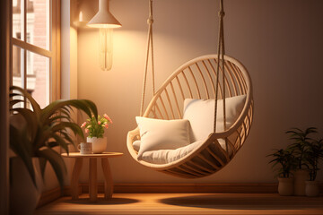 cozy swing chair
