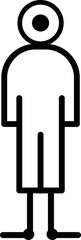 Man icon for commercial and personal use
