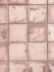 Terracotta exterior tile texture background 
