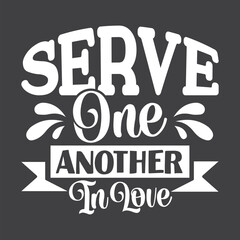 Bible Verse typography design, Hand drawn lettering phrase, Calligraphy t-shirt design, Isolated on white background, EPS file for Cutting 