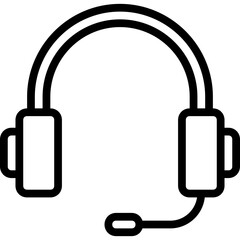 Headphones Vector Icon