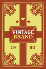 Technology Style Book Cover Background template design