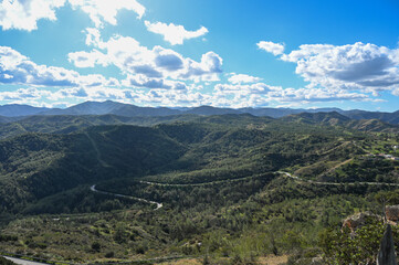 mountains above Morphou Bay in North Cyprus in winter 25