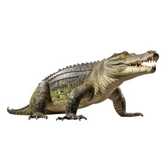 Naklejka premium Alligator clip art