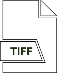 TIFF File format icon spacing in objects