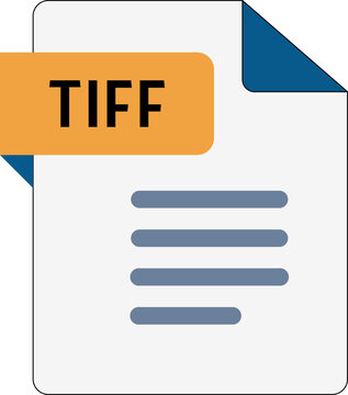 TIFF File icon with Tulip Tree color v1