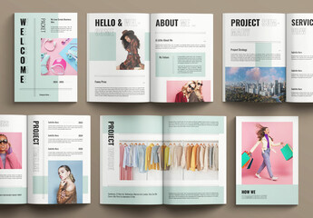 Welcome Packet Magazine Layout