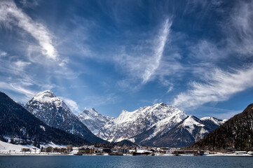 Lake Achen in Austria, north of Jenbach in Tyrol.