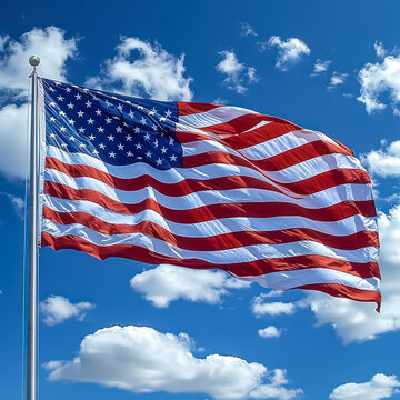 Photo Illustration American Flag