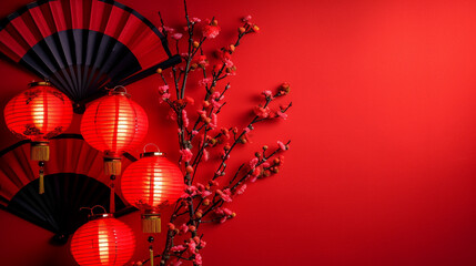Fototapeta premium red christmas ball