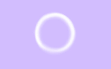 A picture of a fluffy circle (background, sumire color)