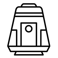 Space Capsule Icon