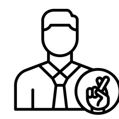 Dishonest Politician Icon