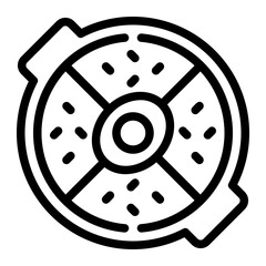 Bibimbap line icon