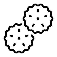Yakgwa line icon