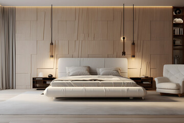 minimalist master bedroom