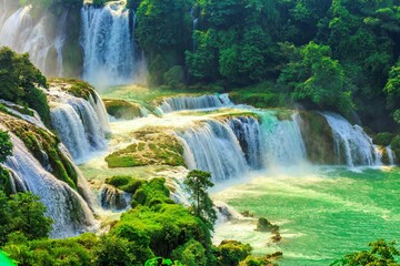 Beautiful Lanscape With Waterfall 1